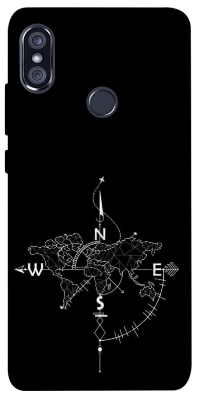 Чохол на Xiaomi Redmi Note 5 Pro / Note 5 (AI Dual Camera) Travel Map фото 1 з 1