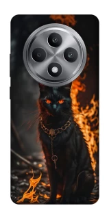 Чохол на Oppo Reno 12 F 4G Вогняний кіт фото 1 з 1