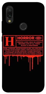 Чохол на Xiaomi Redmi 7 Horror Halloween фото 1 з 1