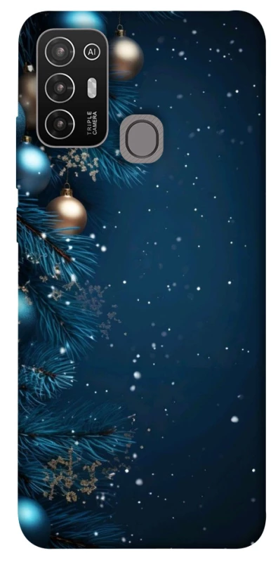 Чохол на ZTE Blade A52 Новорічний v33 фото 1 з 1