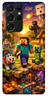 Чохол на Samsung Galaxy S21 Ultra Minecraft v6 фото 1 з 1