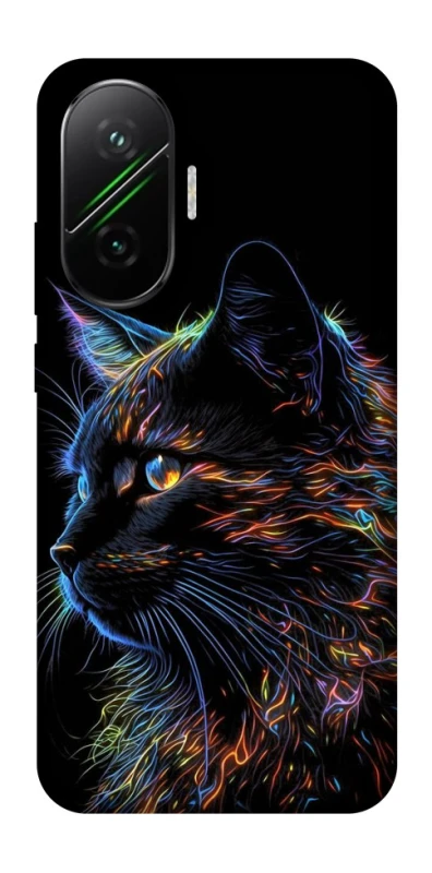 Чохол на Xiaomi Poco F7 Чорний кіт фото 1 з 1