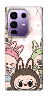 Чохол на Infinix Note 50 Pro+ All Labubu 2 фото 1 з 1