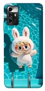 Чехол на ZTE Blade A72 Labubu in the pool ver.2 фото 1 из 1
