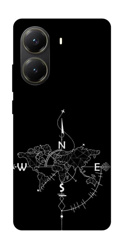 Чехол на Xiaomi Poco X6 Pro Travel Map фото 1 из 1