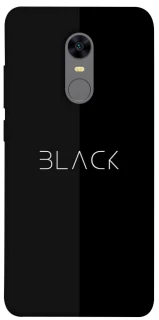 Чохол на Xiaomi Redmi 5 Plus / Redmi Note 5 (Single Camera) Black фото 1 з 1