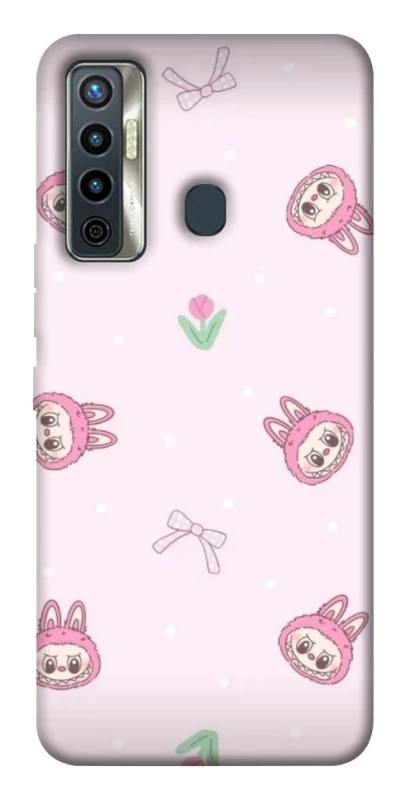 Чохол на TECNO Camon 17 Labubu Flower фото 1 з 1