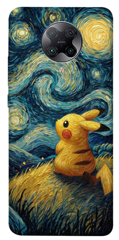 Чохол на Xiaomi Redmi K30 Pro / Poco F2 Pro Pikachu and Van Gogh фото 1 з 1