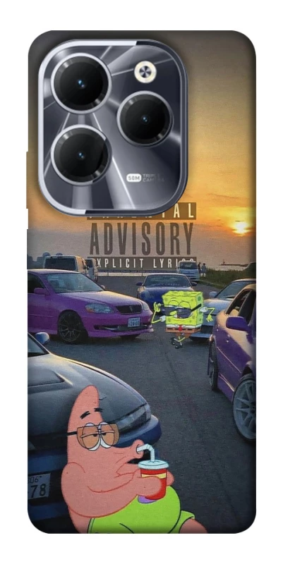 Чохол на Infinix Hot 40 Pro Патрік на перегонах фото 1 з 1