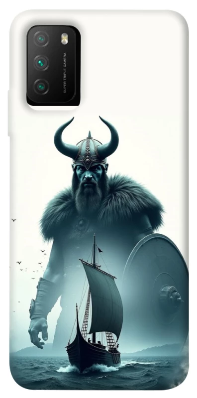 Чехол на Xiaomi Poco M3 Nordic drakkar v2 фото 1 из 1