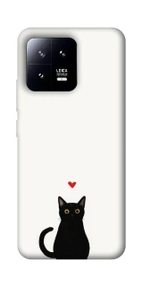 Чохол на Xiaomi 13 cat in love фото 1 Чохол на Xiaomi 13 cat in love фото 1 з 1