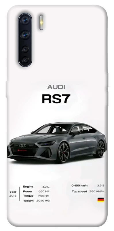 Чехол на Oppo A91 Audi RS7 фото 1 из 1