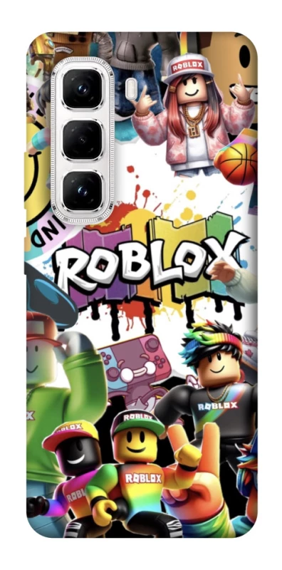 Чохол на Infinix Hot 50 Pro Roblox Characters Collage фото 1 з 1
