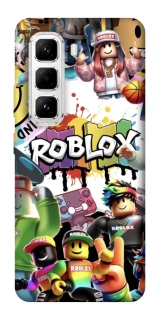 Чехол на Infinix Hot 50 Pro Roblox Characters Collage фото 1 из 1