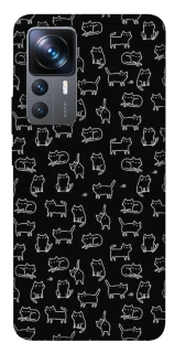 Чохол на Xiaomi 12T / 12T Pro Black Cats фото 1 з 1