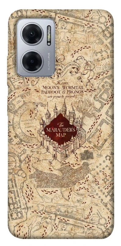 Чохол на Xiaomi Redmi Note 11E Harry Potter Marauder's Map фото 1 з 1