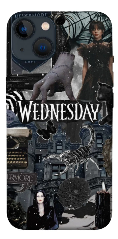 Чохол на Apple iPhone 13 (6.1") Wednesday Collage ver.2 фото 1 з 1