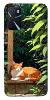 Чохол на Oppo A16s / A16 red cat фото 1 з 1