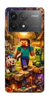 Чохол на Xiaomi Poco F6 Pro Minecraft v6 фото 1 з 1