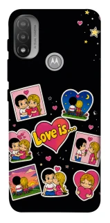 Чохол на Motorola Moto E20 Love is фото 1 з 1
