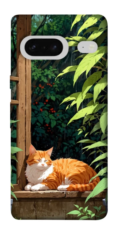 Чохол на Google Pixel 7 red cat фото 1 з 1