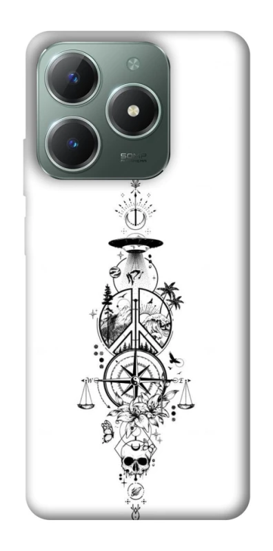 Чохол на Realme C61 Tattoo ver.7 фото 1 з 1