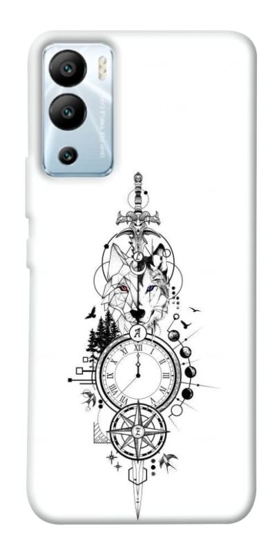 Чохол на Infinix Hot 12i Tattoo ver.8 фото 1 з 1
