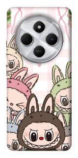 Чохол на Xiaomi Redmi 14C / Poco C75 All Labubu 2 фото 1 з 1