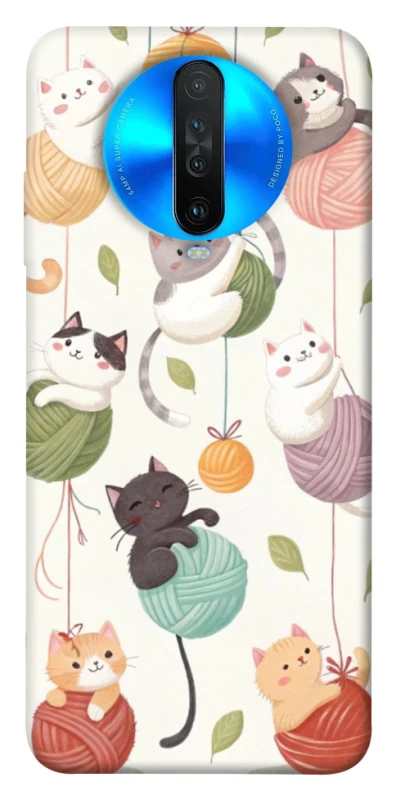 Чехол на Xiaomi Redmi K30 Funny Kittens фото 1 из 1