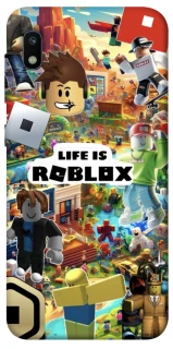 Чохол на Samsung Galaxy A10 (A105F) Life is Roblox фото 1 з 1