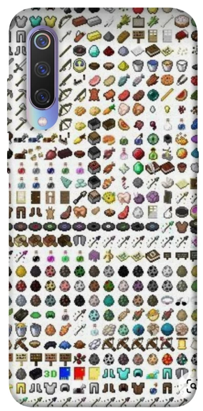 Чохол на Xiaomi Mi 9 Minecraft v2 фото 1 з 1