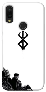 Чохол на Xiaomi Redmi 7 berserk white фото 1 з 1