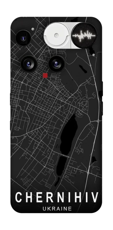 Чохол на Nothing Phone (3) Chernihiv map фото 1 з 1