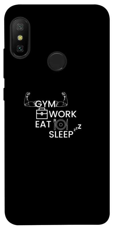 Чохол на Xiaomi Mi A2 Lite / Xiaomi Redmi 6 Pro Gym v2 фото 1 з 1