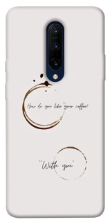 Чехол на OnePlus 7 Pro Coffee with you фото 1 из 1