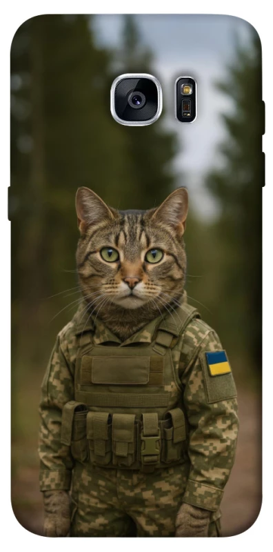 Чохол на Samsung G935F Galaxy S7 Edge Кіт захисник фото 1 з 1