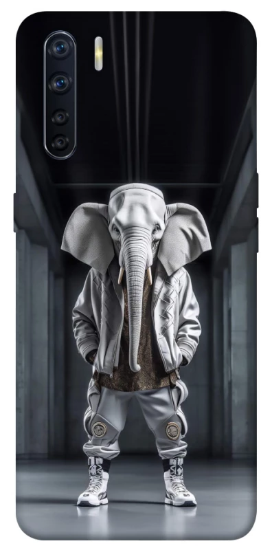Чехол на Oppo A91 Слон v2 фото 1 из 1