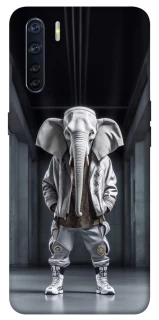 Чохол на Oppo A91 Слон v2 фото 1 з 1