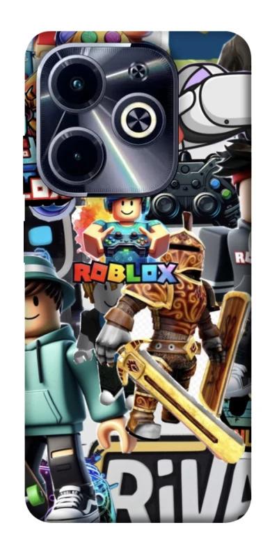 Чохол на Infinix Hot 40i Roblox collage ver.1 фото 1 з 1