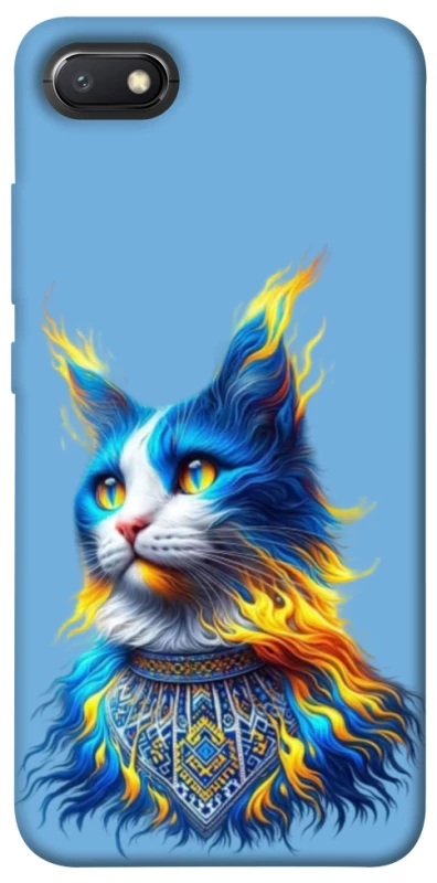 Чохол на Xiaomi Redmi 6A Кіт патріот фото 1 з 1