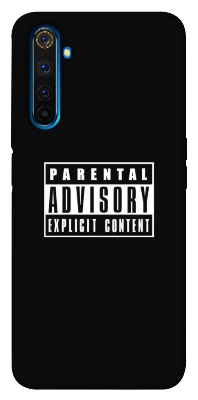 Чехол на Realme 6 Pro Parental Advisory Label фото 1 из 1