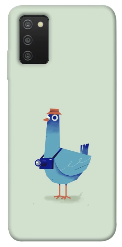 Чехол на Samsung Galaxy A03s Голуб-детектив фото 1 из 1