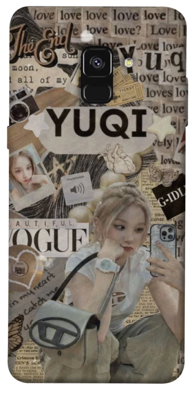 Чехол на Samsung A530 Galaxy A8 (2018) Yuqi (G)I-DLE фото 1 из 1