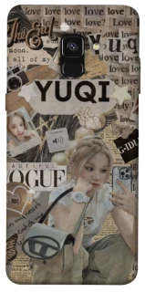 Чехол на Samsung A530 Galaxy A8 (2018) Yuqi (G)I-DLE фото 1 из 1