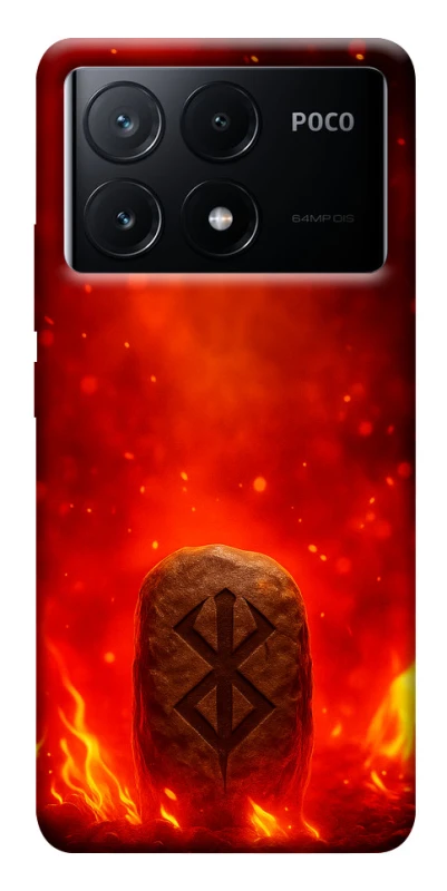 Чохол на Xiaomi Poco X6 Runa Berserk фото 1 з 1