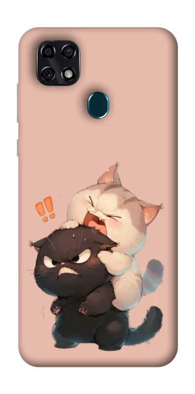 Чехол на ZTE Blade 20 Smart Сat and cat фото 1 Чехол на ZTE Blade 20 Smart Сat and cat фото 1 из 1