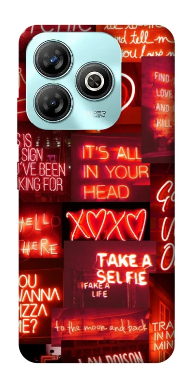 Чохол на ZTE Blade A75 4G Love collage ver.7 фото 1 з 1