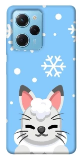 Чохол на Xiaomi Poco X5 Pro 5G Adopt Me Snow Kitty Smile фото 1 з 1