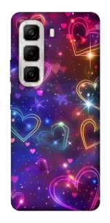 Чохол на Infinix Hot 50 4G Drawn hearts фото 1 з 1