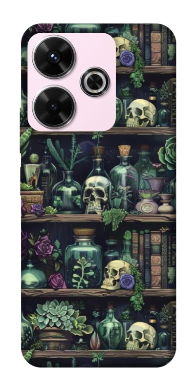 Чохол на Xiaomi Poco M6 4G Bookshelf ver.1 фото 1 з 1